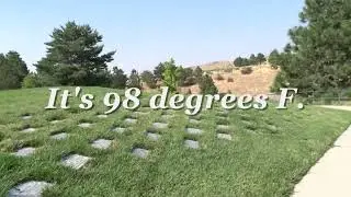 Hot Day at Dry Creek and Idaho State Veteran's Cemetery