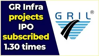 GR Infraprojects IPO subscribed 1.30 times on Day 1 || Hybiz tv