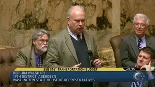 Rep. Jim Walsh urges support for Amendment 942 to restore fish passage project funding