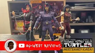 NECA MIRAGE TMNT KARAI MERCENARY REVIEW!! 1st one of the year🥳 