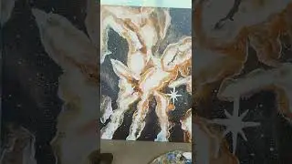 Orange Nebula Art in Process✨️☄️🌟 #galaxy #Nebula #healingart #Celestial