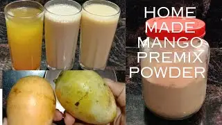 ପାଚିଲା ଆମ୍ବ ର ପାଉଡର / mango powder premix / mango sharbat premix / mango drink premix recipe /