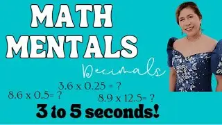 MATH TRICKS IN MULTIPLYING DECIMALS