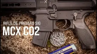 REVIEW: Rifle de pressão Sig MCX CO2 cal. 4,5mm