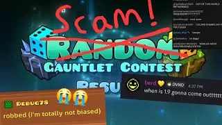 I Didn't Win the Random Gauntlet Contest :(