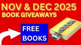Nov/Dec Free Nonfiction Book Giveaways Are Live!