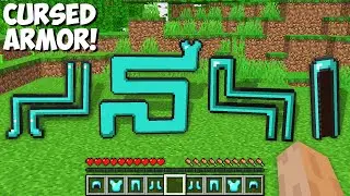 Why is this CURSED DIAMOND ARMOR NEEDED in Minecraft ? STRANGEST ARMOR !
