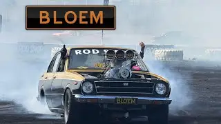BLOEM Corolla turning it on at the Rod Shop Invitational! #burnoutsunlimited #rodshop #burnouts