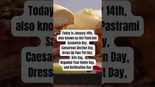What happened today in history? January 14th 🤔 #shorts #funfacts #history