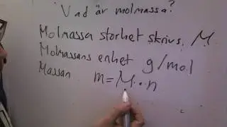 Kemi 1 p&aring; enkel svenska vad &auml;r molmassa del 2