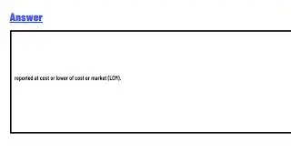 for companies using a cost method other than lifo or the retail inventory method, inventory