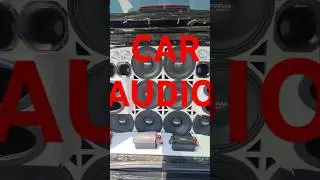Car audio system #carshow #caraudio #caraudioaddicts #caraudiosystem #carmeet #deafbonce #prvaudio
