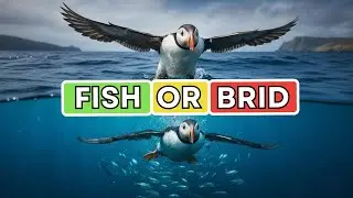 Puffin | This Bird Can Fly AND Swim Like a Fish