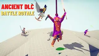 ANCIENT DLC BATTLE ROYALE - WHO'S THE LAST SURVIVOR? - Totally Accurate Battle Simulator TABS