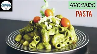 Vegan Pasta- Creamy avocado pasta recipes without cheese | Healthy Italian vegetarian recipes - easy
