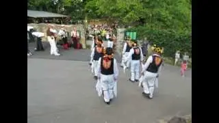 Three Countries Tour 2013: Ferrette Morris dancing Bag of Minstrels