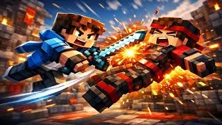 I Tried Learning Minecraft PvP Combos&hellip; (Harder Than It Looks 😳)
