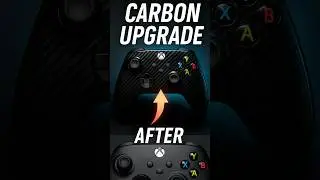 Real Carbon Xbox Controller Transformation 🔥 | DIY Carbon Project #shorts