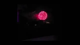 Lake Geneva Wisconsin Sunday Night Fireworks from The Grand Geneva