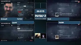 RRLAT7 Payday 2 Co Op all Story missions by lordmau5 foxvb jugachi and floh284