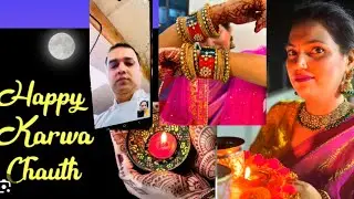 Karwachauth me Akele khola fast 💔.husband k bina hui  imotional....🥹 
