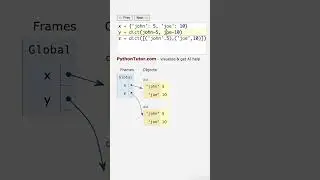 three BEST ways to construct a python dict - pythontutor.com
