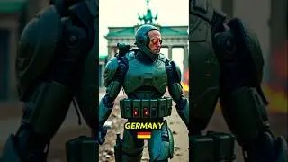 Countries as Cyborg Super Soldiers! 💀 #midjourney #ai #aiart #countries