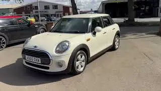 2015 '65' MINI Cooper D (5 Door) 1.5 Litre Diesel In Pepper White (F55)