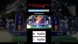 HEADLINER PACK IN FIFA 22😍