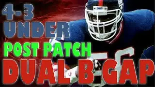 POST PATCH 4-3 UNDER DUAL B GAP BLITZ MADDEN 16