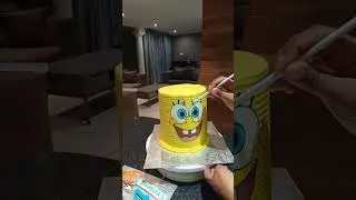 SpongeBob cake design #spongebobcake #cakes #southafrican #cakeideas #spongebob #cakedecorating