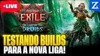 [LIVE] HCSSF - TESTANDO BUILDS &mdash; Path of Exile 2 - !exitlag !kaspersky !pix