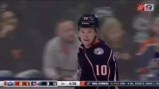 Dmitri Voronkov's sweet goal vs Oilers (7 mar 2024)