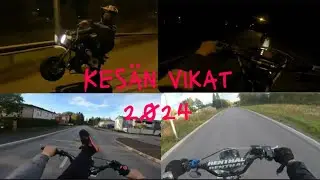 Last wheelies of summer 2024! (85mbf,125lifan,140yx & 125husse)