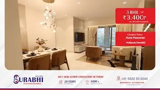 🏡✨ 3 BHK Flat in Purva Panorama , Patlipada| ₹ 3.40Cr | 1250  Sq.ft | Under Construction