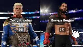Which Wrestler Has A Higher WWE 2K25 Rating? | Higher or Lower #13