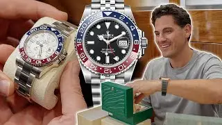 He Trades a Rolex Pepsi & Hulk For RARE Meteorite GMT Master 2 White Gold - Luxury Watch Dealer