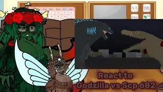 Kaiju Girls React to Godzilla vs Scp 682