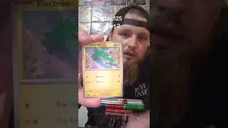 Opening a pokemon pack everyday Day 125 part 2 #cardpacks #pokemon #dailypack #destinedrivals