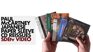 Paul McCartney / 2024 Japanese 'paper sleeve' / vinyl replica CDs video exploration