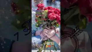 #Happy Rose Day🌹#R Latter name whatsapp status ❤️✨#lovestatus#nameart#shorts#viral