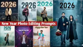 New Gemini Trending Ai Photo Prompts |New year 2026 Viral Photo Editing 