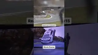 The Real crash VS The Movie Scene