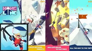 Hang Line: Mountain Climber [1080p 60, iPhone XR Gameplay]