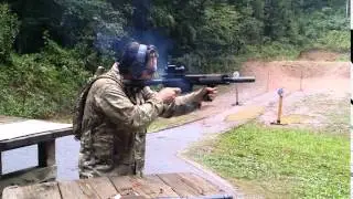AR57 Full Auto Suppressed