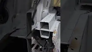 Tesla model 3 rear end chassis leg aluminium replacing..