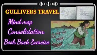 6th std,👲 Gullivers travel,✔️Mind map, ✔️Consolidation and✔️ Book back question and answer(ENGLISH)