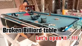 Behind Billiard's Desk...?!! Billiard table Service and Repair..!!