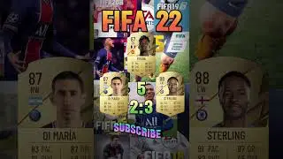 Part 1/100 of posting everyday for 100 days 😃 Fifa card comparisons⚽️