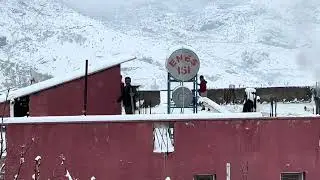 Siirt Şirvan taşlı köyü (karlı havada gezdik) 